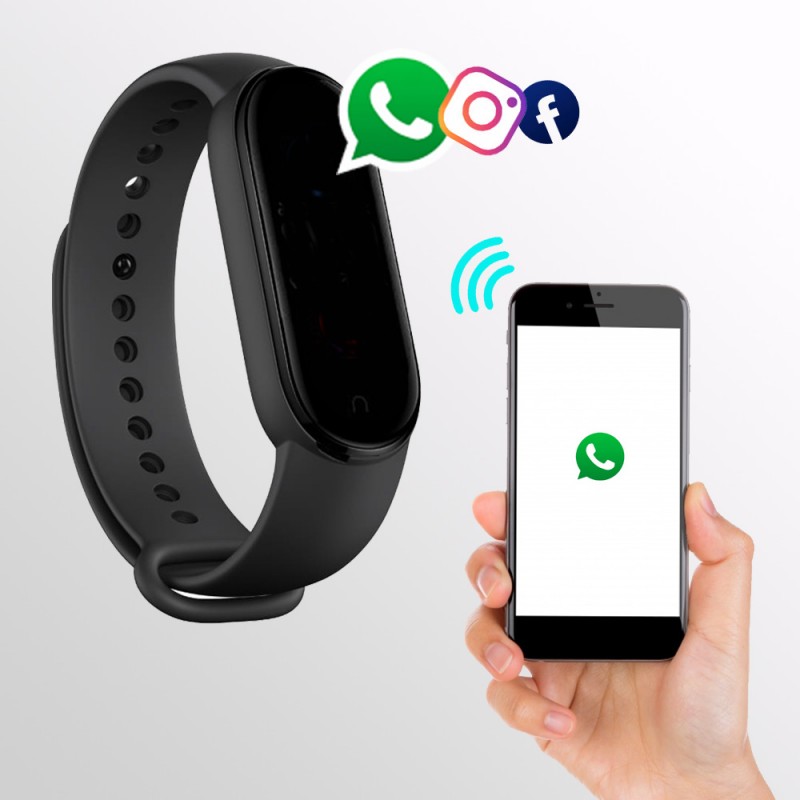 M5 PRO OPASKA SPORT SMARTWATCH SMARTBAND ZEGAREK Materiał koperty tworzywo sztuczne